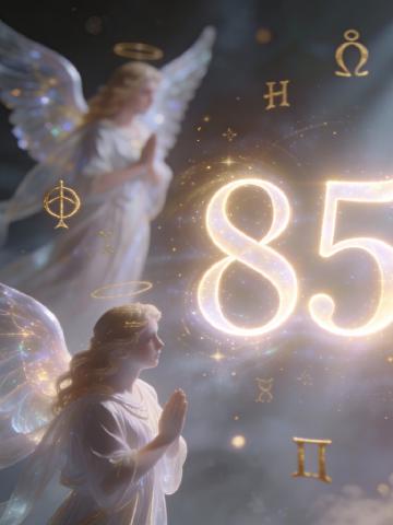 Angel number 853 feature image
