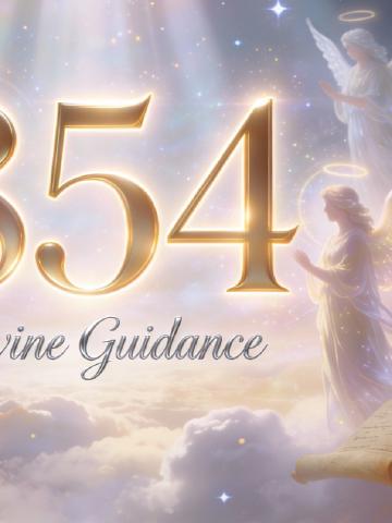 Angel number 854 feature image