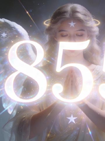 Angel number 855 feature image