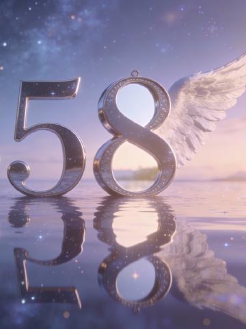 Angel number 858 feature image