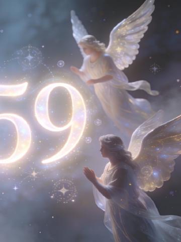 Angel number 859 feature image