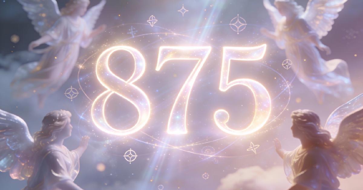 Angel Number 875 Meaning - Spiritual Freedom
