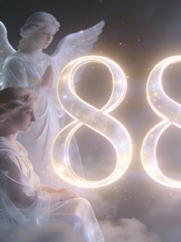 Angel number 884 feature image