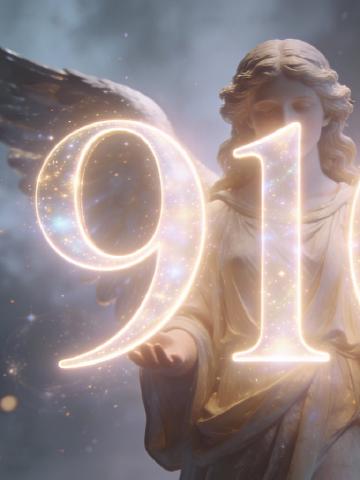Angel number 910 feature image