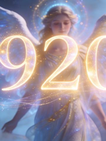 Angel number 920 feature image