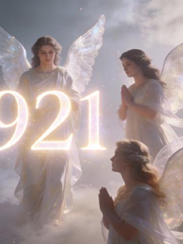 Angel number 921 feature image