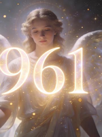 Angel number 961 feature image