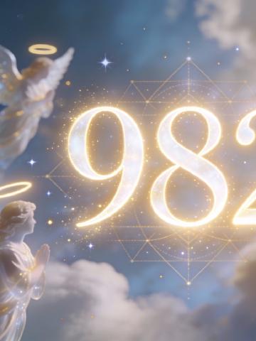 Angel number 982 feature image