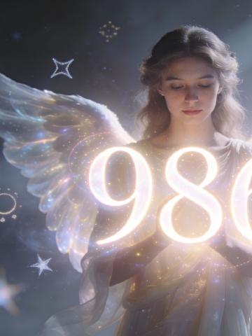 Angel number 986 feature image