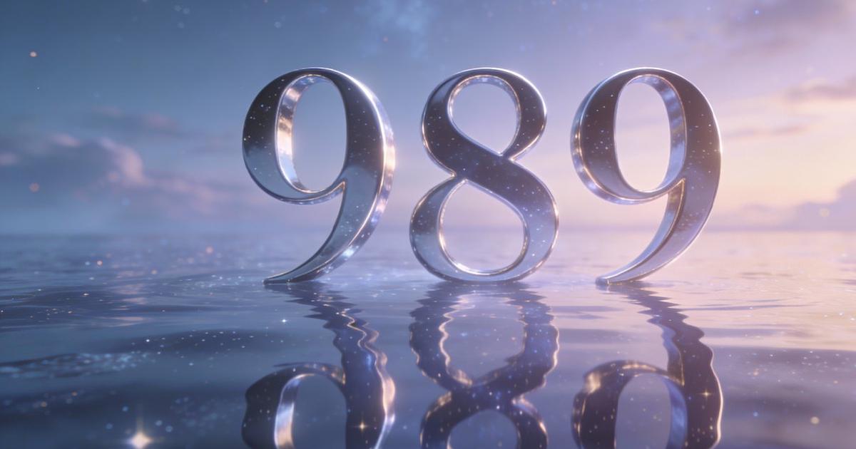 Angel Number 989 Meaning - Completion & Abundance