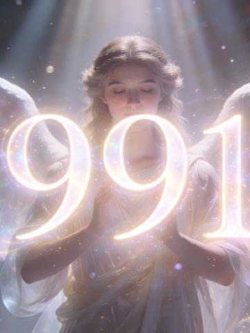 Angel number 991 feature image
