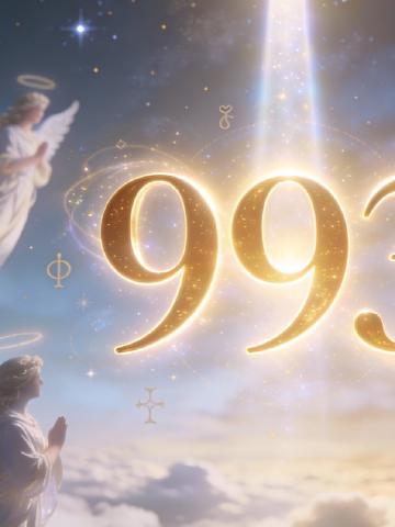 Angel number 993 feature image