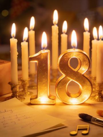 Birthday Number 18 feature image