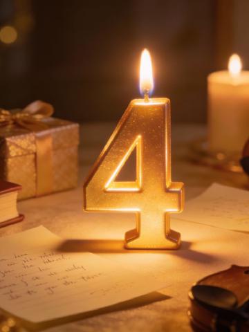 Birthday Number 4 feature image