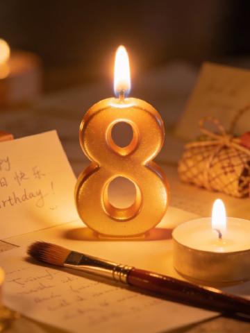 Birthday Number 8 feature image