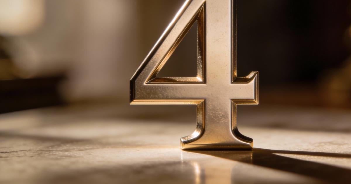 Personality Number 4 Meaning - Your Outer Personality & First Impressions